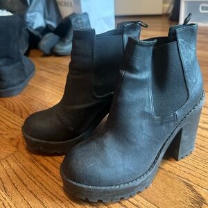H&M Divided Platform Booties